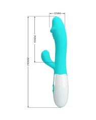 PRETTY LOVE - VIBRATEUR SNAPPY G-SPOT VERT AQUA