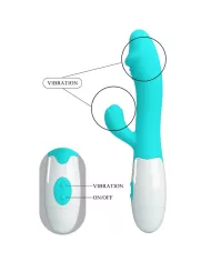 PRETTY LOVE - VIBRATEUR SNAPPY G-SPOT VERT AQUA