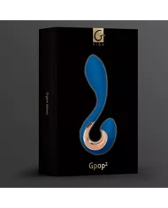 G-VIBE - GPOP 2 VIBRATEUR G ET P POINT BLEU INDIGO