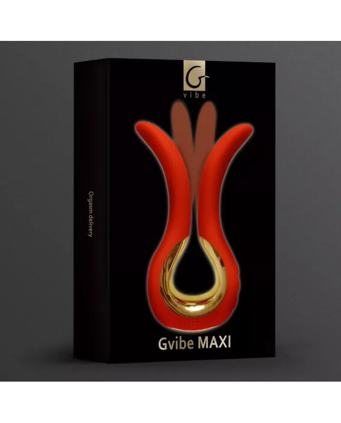 G-VIBE - GVIBE MAXI VIBRATEUR À DEUX EMBOUTS FLEXIBLES CORAIL G-VIBE - GVIBE MAXI VIBRATEUR À DEUX EMBOUTS FLEXIBLES CORAIL