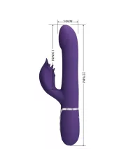 PRETTY LOVE - ZALIN PERLES VIBRATEUR LAPIN 4 EN 1 VIOLET PRETTY LOVE - ZALIN PERLES VIBRATEUR LAPIN 4 EN 1 VIOLET