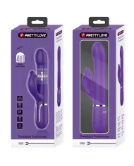 PRETTY LOVE - ZALIN PERLES VIBRATEUR LAPIN 4 EN 1 VIOLET PRETTY LOVE - ZALIN PERLES VIBRATEUR LAPIN 4 EN 1 VIOLET