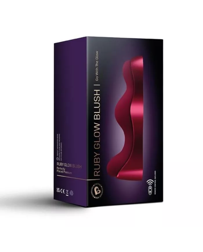 ROCKS-OFF - VIBRATEUR POINT G RUBY GLOW BLUSH ROUGE