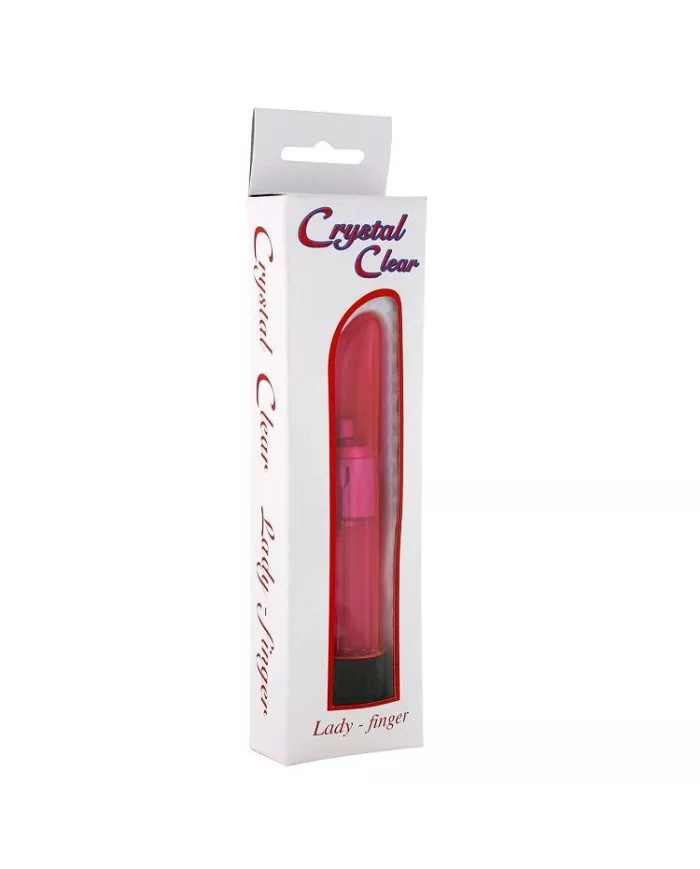 SEVEN CREATIONS - VIBRATEUR CRISTAL CLAIR DAME ROSE SEVEN CREATIONS - VIBRATEUR CRISTAL CLAIR DAME ROSE