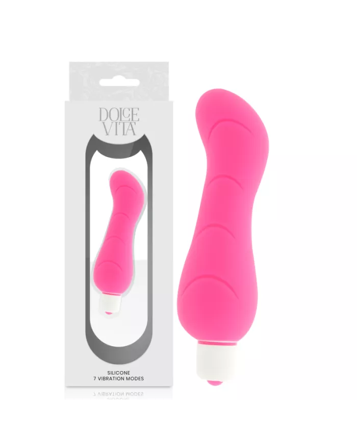 DOLCE VITA - G-SPOT PINK SILICONE DOLCE VITA - G-SPOT PINK SILICONE