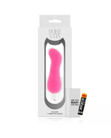 DOLCE VITA - G-SPOT PINK SILICONE DOLCE VITA - G-SPOT PINK SILICONE
