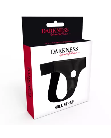 DARKNESS - HARNAIS AVEC TROU TAILLE UNIQUE DARKNESS - HARNAIS AVEC TROU TAILLE UNIQUE