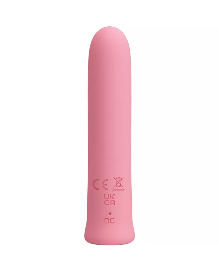 PRETTY LOVE - VIBRATEUR CURTIS MINI SUPER POWER 12 VIBRATIONS EN SILICONE ROSE PRETTY LOVE - VIBRATEUR CURTIS MINI SUPER POWER 12 VIBRATIONS EN SILICONE ROSE