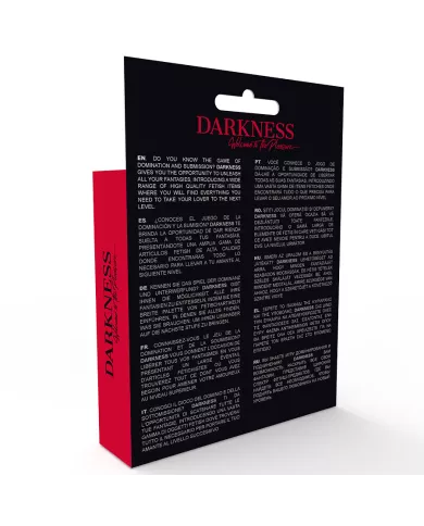 DARKNESS - HARNAIS AVEC TROU TAILLE UNIQUE DARKNESS - HARNAIS AVEC TROU TAILLE UNIQUE