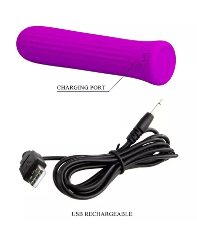 PRETTY LOVE - BLANCHE VIBRATEUR STIMULATEUR ROSE