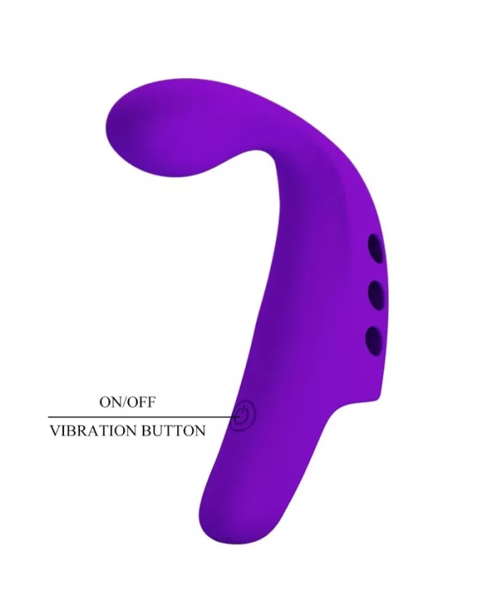 PRETTY LOVE - VIBRATEUR  DOIGT RECHARGEABLE GORGON VIOLET PRETTY LOVE - VIBRATEUR  DOIGT RECHARGEABLE GORGON VIOLET