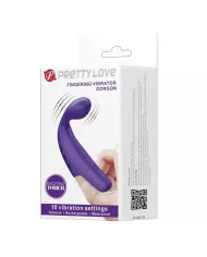 PRETTY LOVE - VIBRATEUR  DOIGT RECHARGEABLE GORGON VIOLET PRETTY LOVE - VIBRATEUR  DOIGT RECHARGEABLE GORGON VIOLET