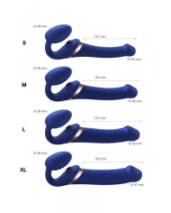 Strap-on-me Multi Orgasm bleu nuit S