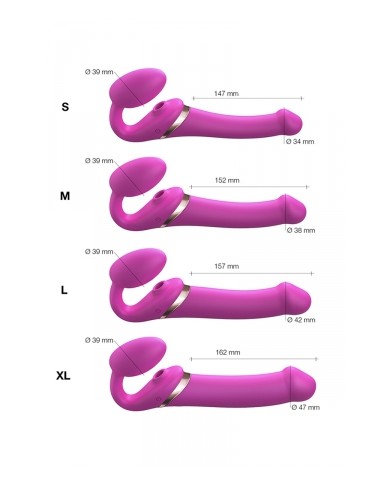 Strap-on-me Multi Orgasm Fuchsia M