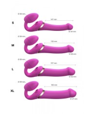 Strap-on-me Multi Orgasm Fuchsia L