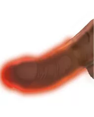 KING COCK - PLUS TRIPLE MENACE TON DE PEAU MARRON KING COCK - PLUS TRIPLE MENACE TON DE PEAU MARRON