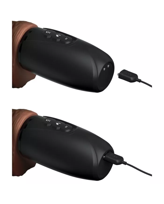 KING COCK - PLUS TRIPLE MENACE TON DE PEAU MARRON KING COCK - PLUS TRIPLE MENACE TON DE PEAU MARRON