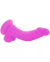 DIVERSIA - DILDO VIBRANT FLEXIBLE VIOLET 21.5 CM -O- 4.5 CM