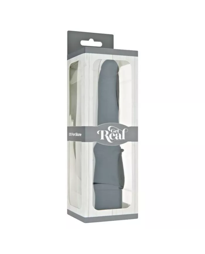 GET REAL - VIBRATEUR LISSE CLASSIQUE NOIR GET REAL - VIBRATEUR LISSE CLASSIQUE NOIR