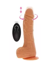 GET REAL - PEAU DE GODE VIBR ROTATIVE HAUT ET BAS GET REAL - PEAU DE GODE VIBR ROTATIVE HAUT ET BAS