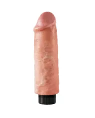 KING COCK - GODE VIBRATEUR 15.24 CM NATUREL KING COCK - GODE VIBRATEUR 15.24 CM NATUREL