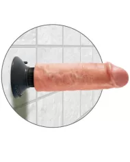 KING COCK - GODE VIBRATEUR 15.24 CM NATUREL KING COCK - GODE VIBRATEUR 15.24 CM NATUREL