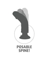 KING COCK - GODE VIBRANT AVEC TESTICULES 23 CM NOIR KING COCK - GODE VIBRANT AVEC TESTICULES 23 CM NOIR