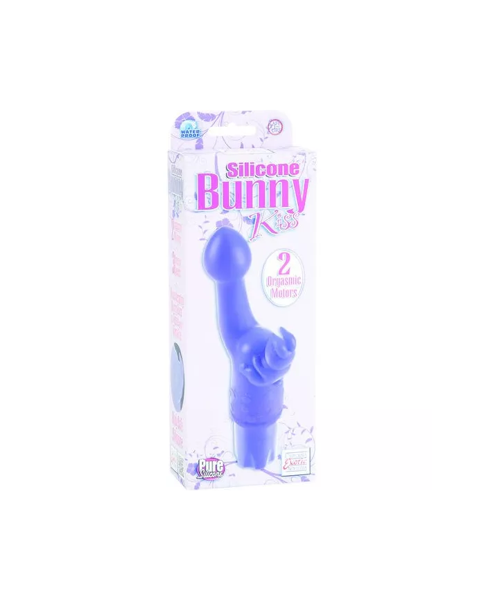 CALEXOTICS - KISS SILICONE LAPIN KISS VIOLET CALEXOTICS - KISS SILICONE LAPIN KISS VIOLET