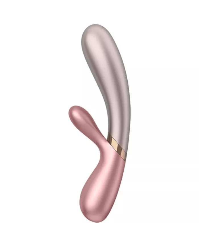 SATISFYER - VIBRATEUR HOT LOVER ROSE & BEIGE SATISFYER - VIBRATEUR HOT LOVER ROSE & BEIGE