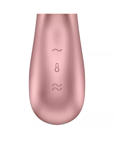 SATISFYER - VIBRATEUR HOT LOVER ROSE & BEIGE