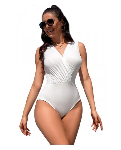 Body moulant blanc - Paris Hollywood