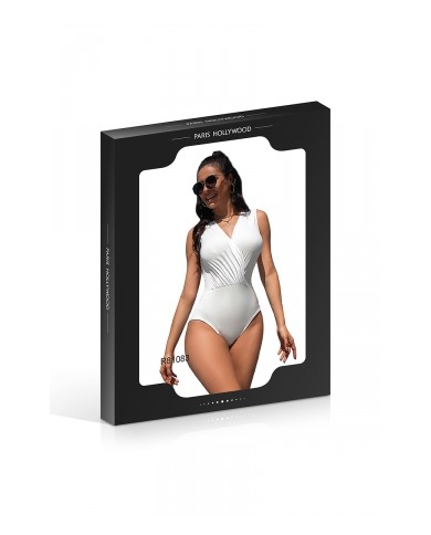 Body moulant blanc - Paris Hollywood