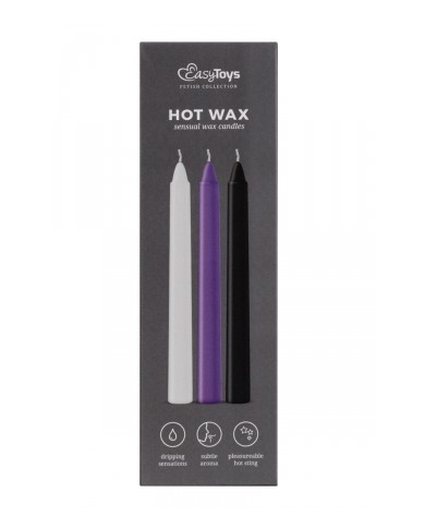 3 Bougies sensuelles Easytoys Fetish Collection