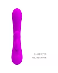 PRETTY LOVE - VIBRATEUR SINCÈRE ET ONDES STIMULANTES CLITORIDIENNES SILICONE VIOLET PRETTY LOVE - VIBRATEUR SINCÈRE ET ONDES STIMULANTES CLITORIDIENNES SILICONE VIOLET