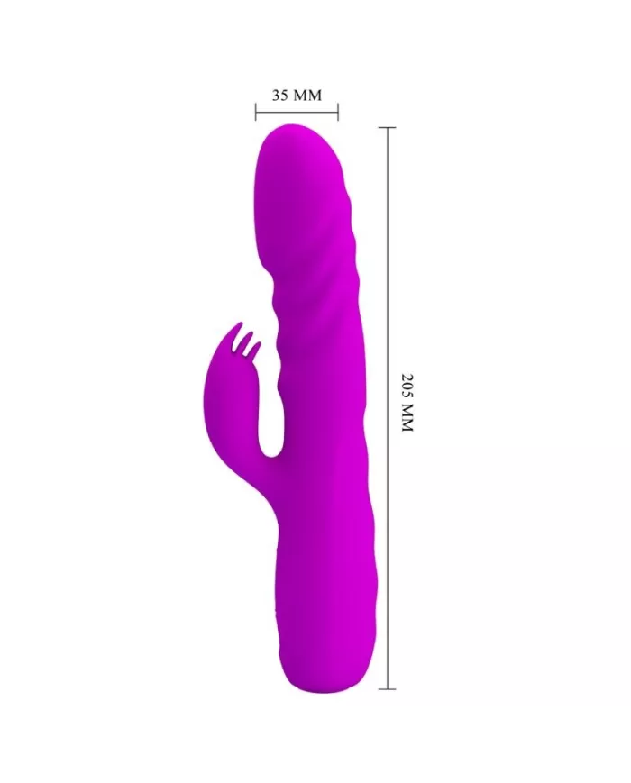 PRETTY LOVE - VIBRATEUR LAPIN RECHARGEABLE MELANIE VIOLET