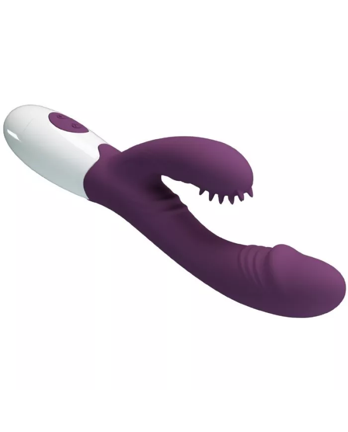 PRETTY LOVE - ANDRE VIBRATEUR RABBIT & STIMULATEUR DE POINT G VIOLET PRETTY LOVE - ANDRE VIBRATEUR RABBIT & STIMULATEUR DE POINT G VIOLET
