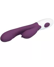 PRETTY LOVE - ANDRE VIBRATEUR RABBIT & STIMULATEUR DE POINT G VIOLET PRETTY LOVE - ANDRE VIBRATEUR RABBIT & STIMULATEUR DE POINT G VIOLET