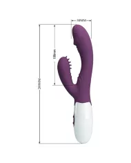 PRETTY LOVE - ANDRE VIBRATEUR RABBIT & STIMULATEUR DE POINT G VIOLET PRETTY LOVE - ANDRE VIBRATEUR RABBIT & STIMULATEUR DE POINT G VIOLET