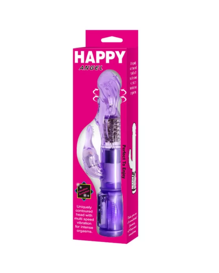 BAILE - MINI ROTATEUR AVEC LAPIN HAPPY ANGEL LILAS