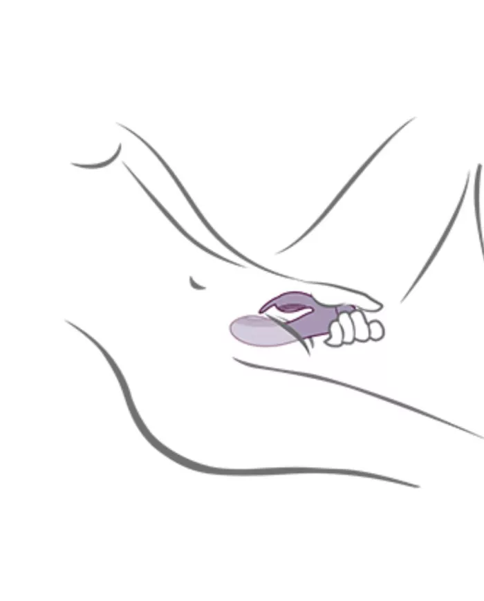 ROCKS-OFF - GLO-GIRL VIBRATEUR LAPIN VIOLET ROCKS-OFF - GLO-GIRL VIBRATEUR LAPIN VIOLET