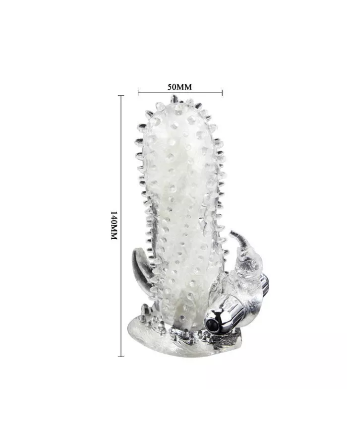 BAILE - BRAVE MAN RABBIT VIBRATEUR EXTENSION DE PÉNIS