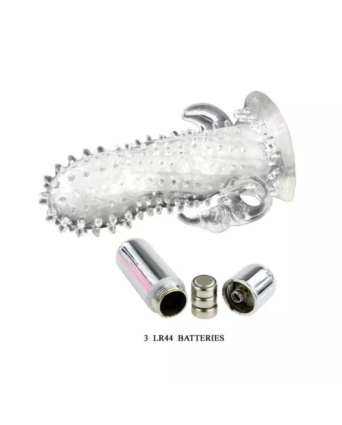 BAILE - BRAVE MAN RABBIT VIBRATEUR EXTENSION DE PÉNIS