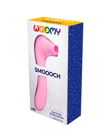 Stimulateur clitoridien Smooch rose - Wooomy