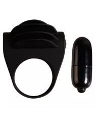 PRETTY LOVE - ANNEAU VIBRATEUR NOIR CHESTER