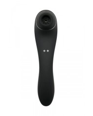 Stimulateur clitoridien Smooch noir - Wooomy