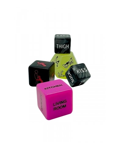 Set 5 dés coquins Ooo - Wooomy