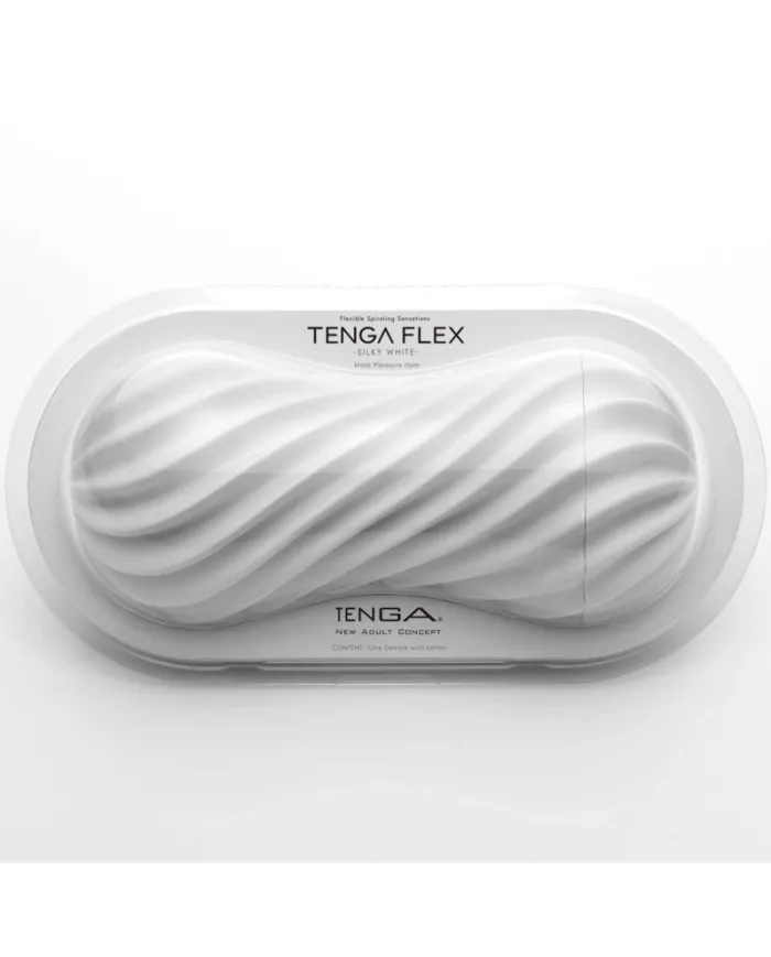 TENGA - MASTUBADOR MLE FLEX BLANC TENGA - MASTUBADOR MLE FLEX BLANC