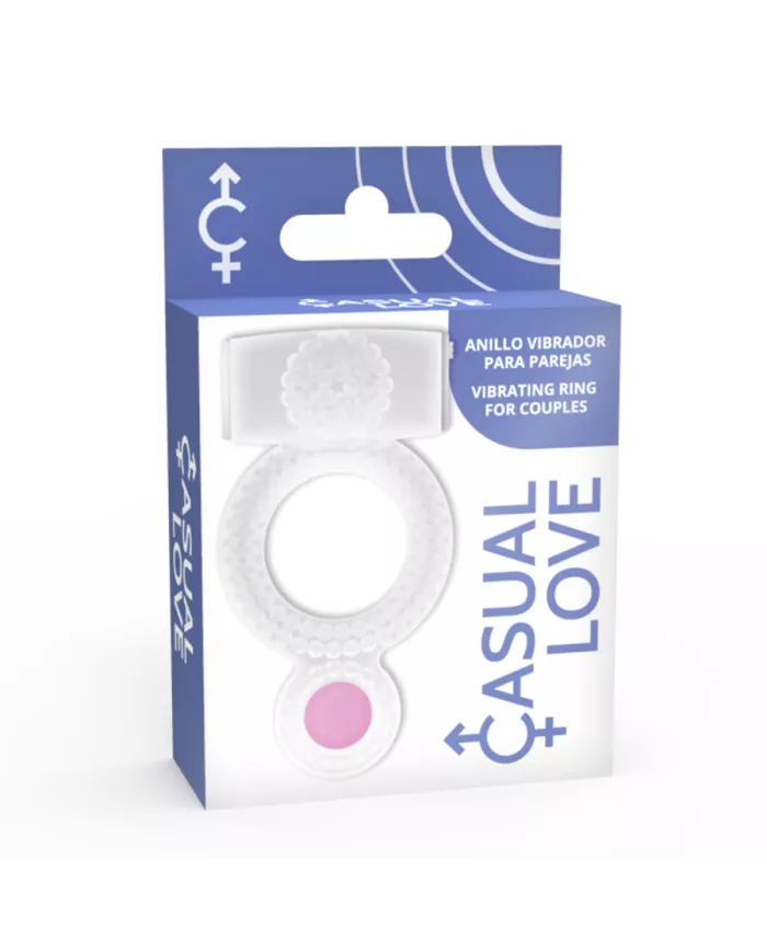 CASUAL LOVE - BAGUE TRANSPARENTE DOUBLE PLAISIR CASUAL LOVE - BAGUE TRANSPARENTE DOUBLE PLAISIR