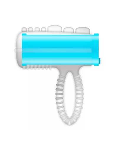 CASUAL LOVE - RING TONGUE VIBRATING BLEU CASUAL LOVE - RING TONGUE VIBRATING BLEU