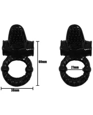 BAILE - SWEET RING ANNEAU VIBRANT AVEC LAPIN TEXTUR? BAILE - SWEET RING ANNEAU VIBRANT AVEC LAPIN TEXTUR?